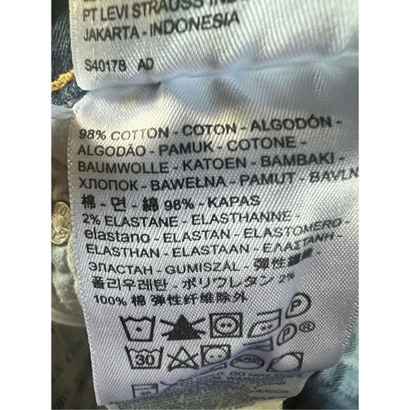 Levi 559 Men’s Relaxed Fit  Jeans Sz 38/31 - Picture 4 of 6